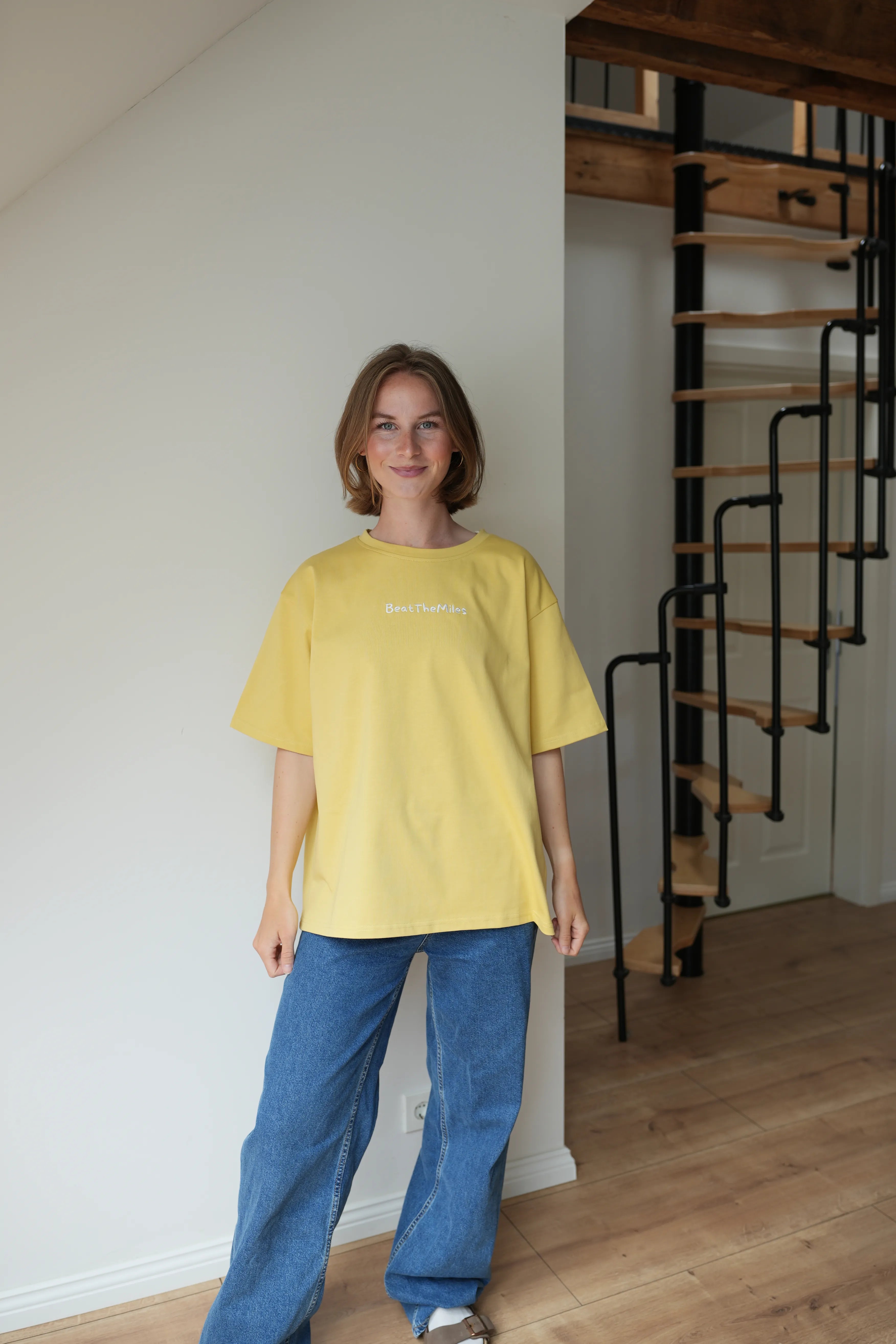 Miles T-Shirt Retro-Gelb