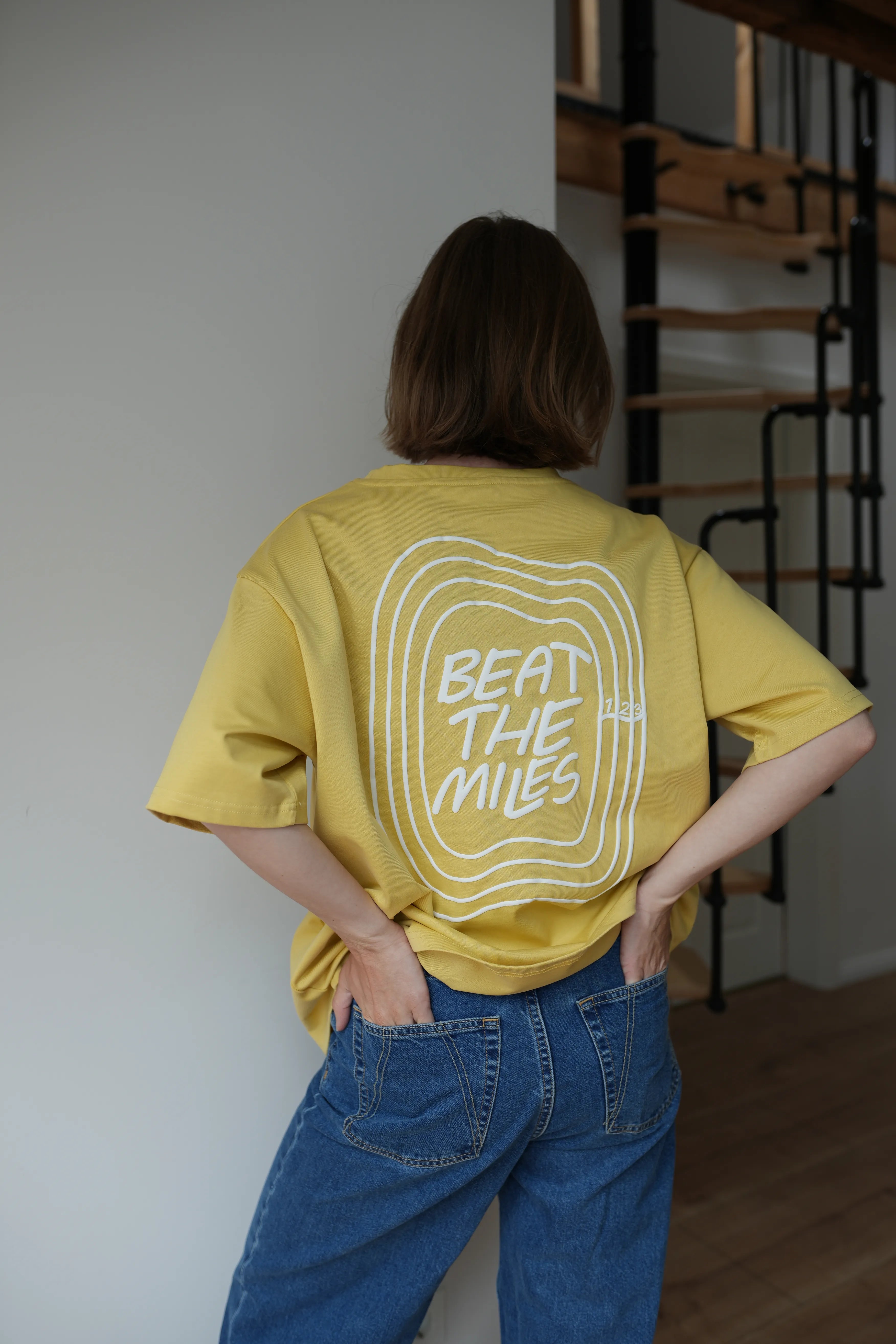 Miles T-Shirt Retro-Gelb