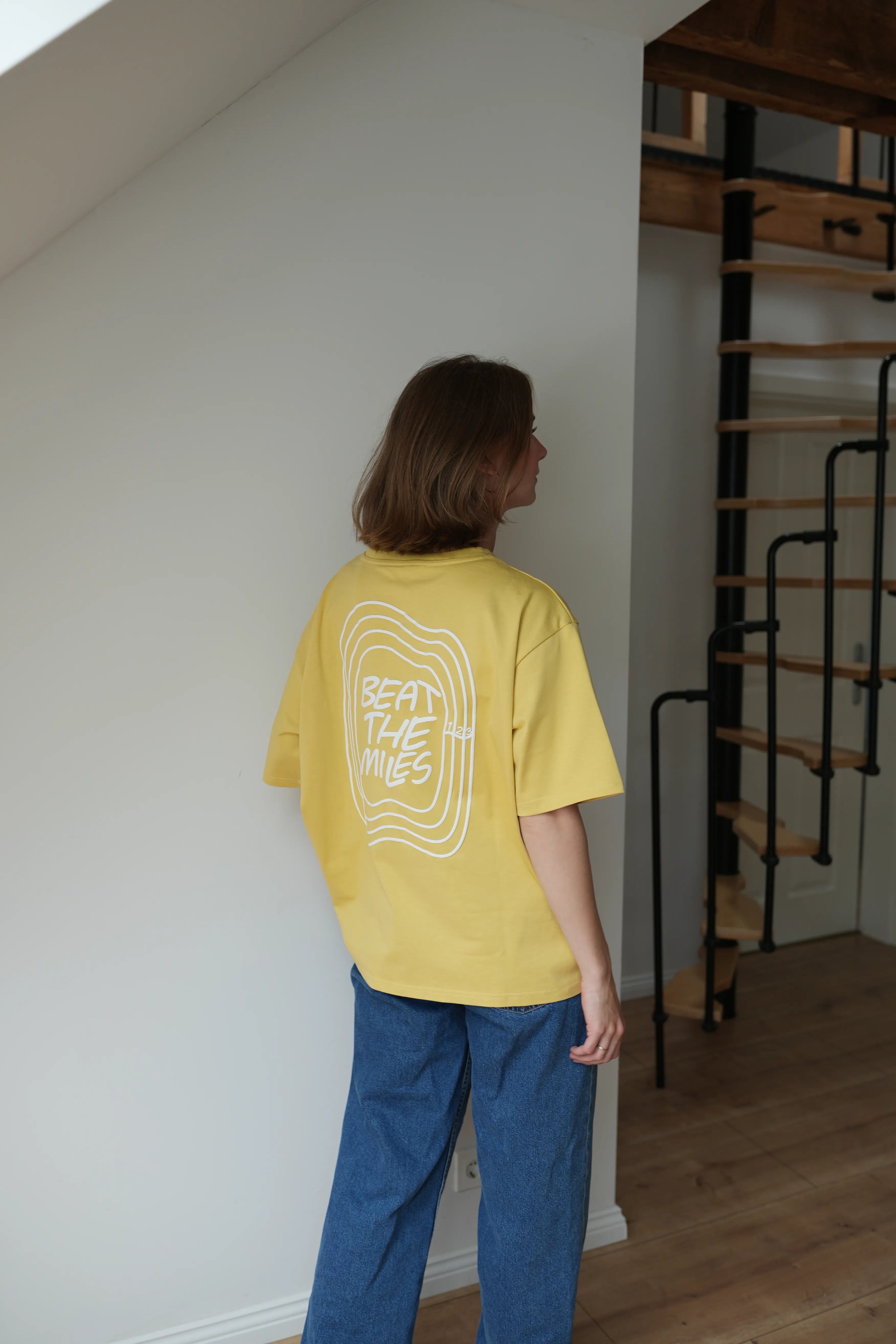 Miles T-Shirt Retro-Gelb